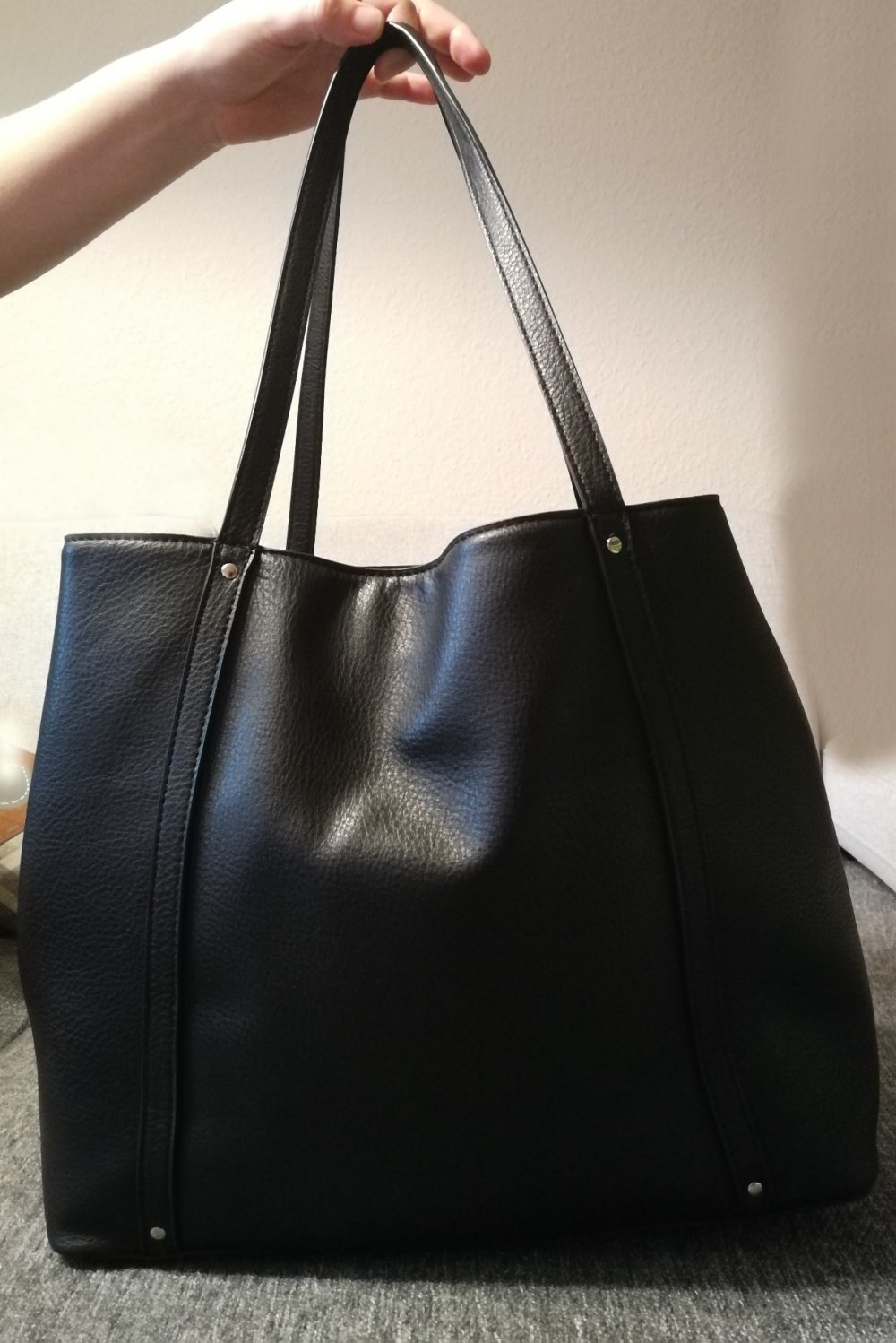 schwarzer Shopper
