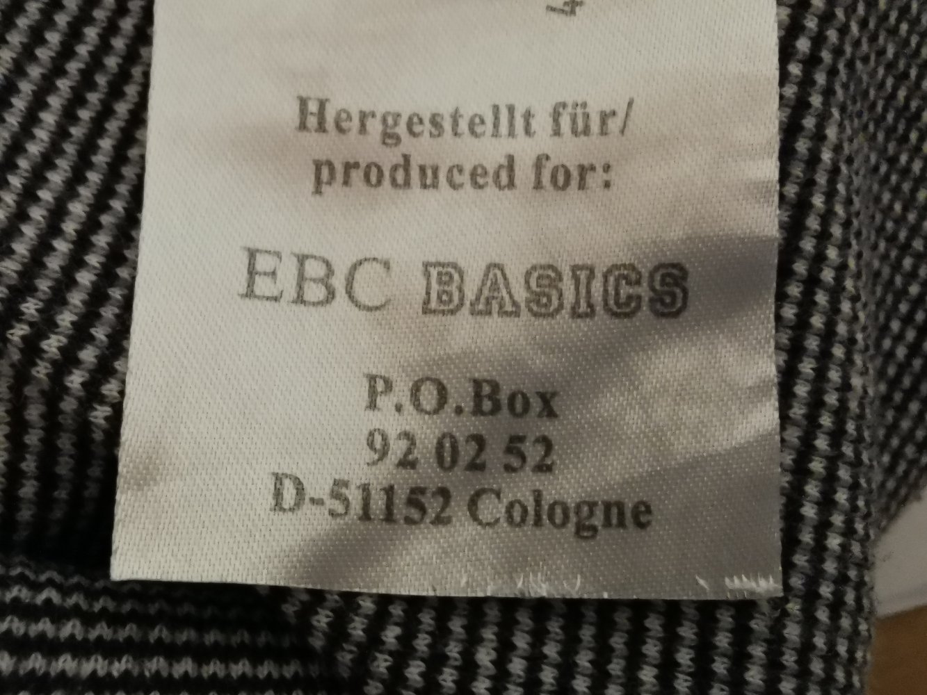 T-Shirt von EBC Basics