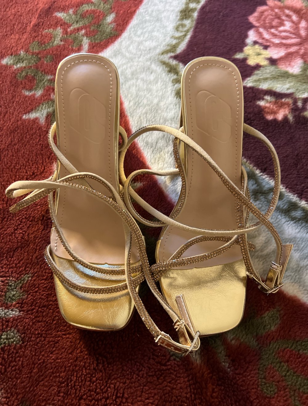 Damen Pumps Gold 36 Cuccoo