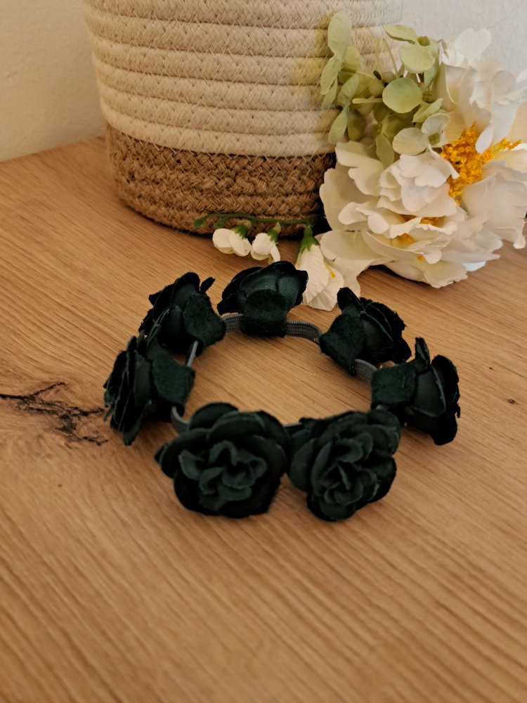 Haarband Blumen - Dutt Schmuck