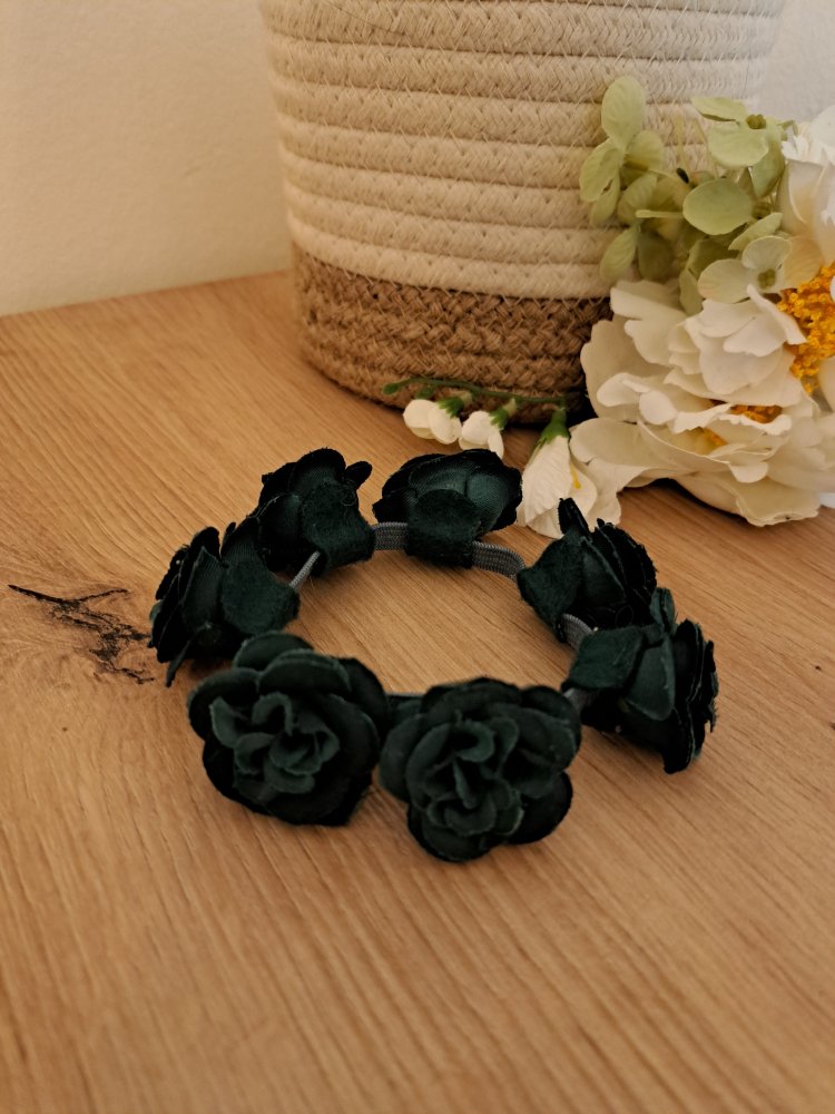 Haarband Blumen - Dutt Schmuck