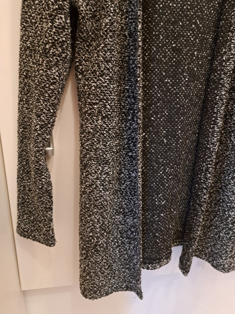 Strick Weste Gr. XS Cardigan meliert