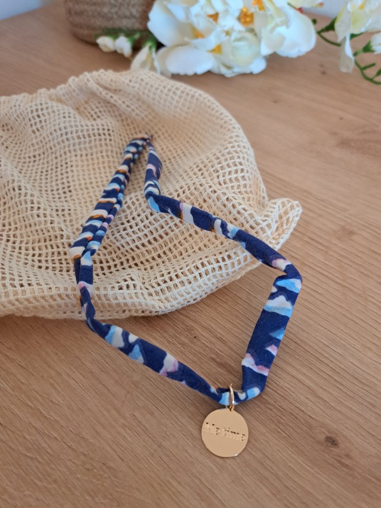 Armband Stoff Schmuck Gold