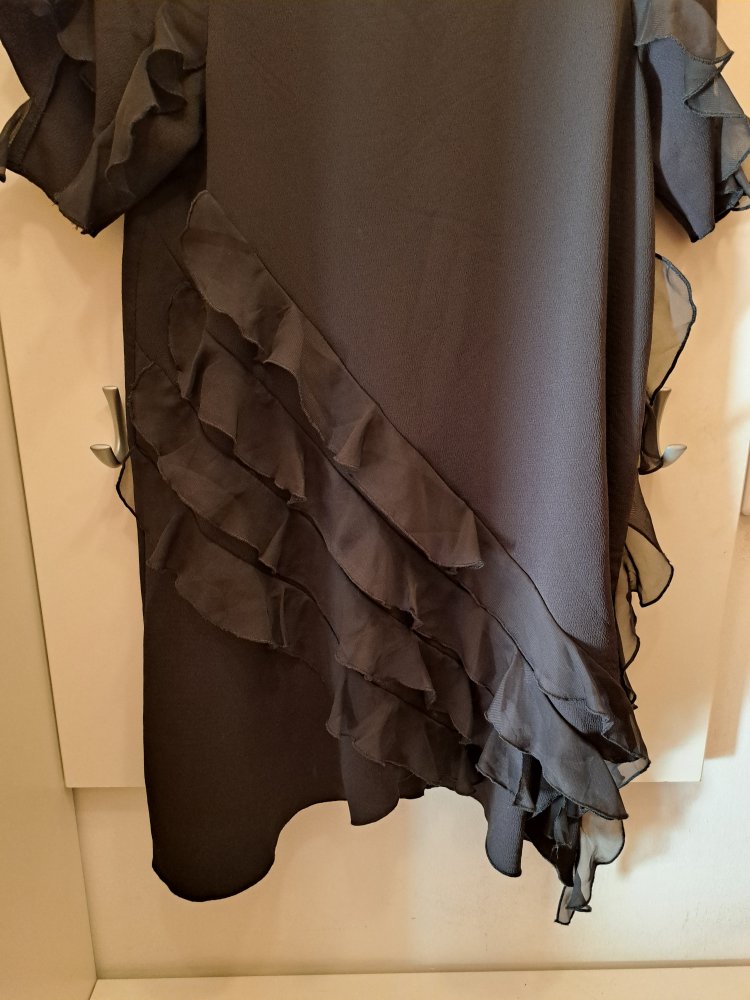 H&M Bluse Gr. 36 S Volants Kleid