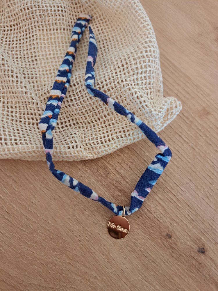 Armband Stoff Schmuck Gold