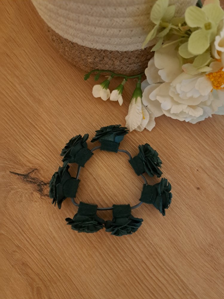 Haarband Blumen - Dutt Schmuck