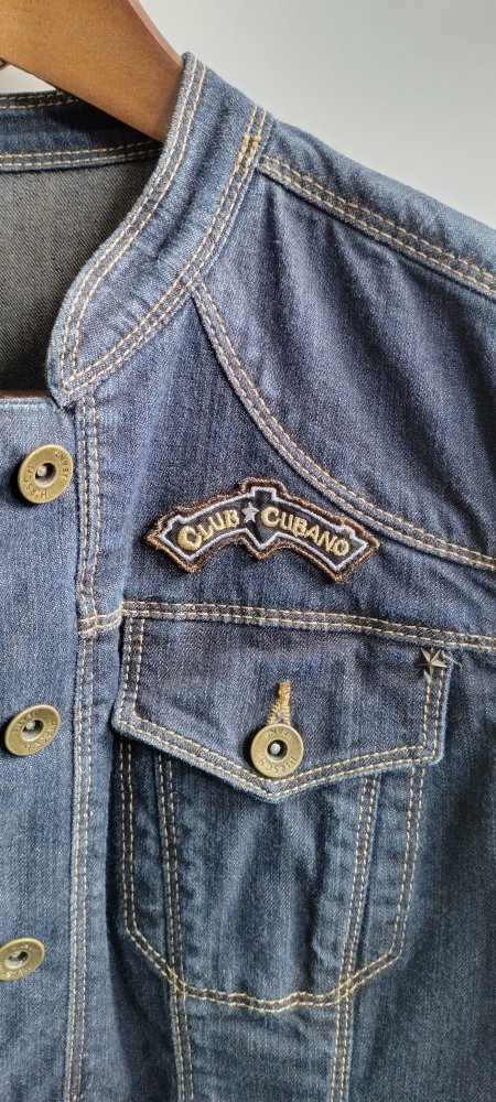 Jeansjacke von HIRSCH. Gr. 36 (34)