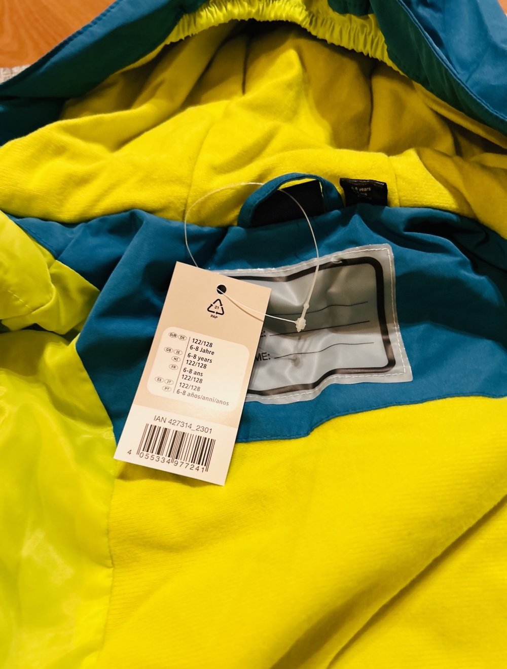 Matschjacke neu
