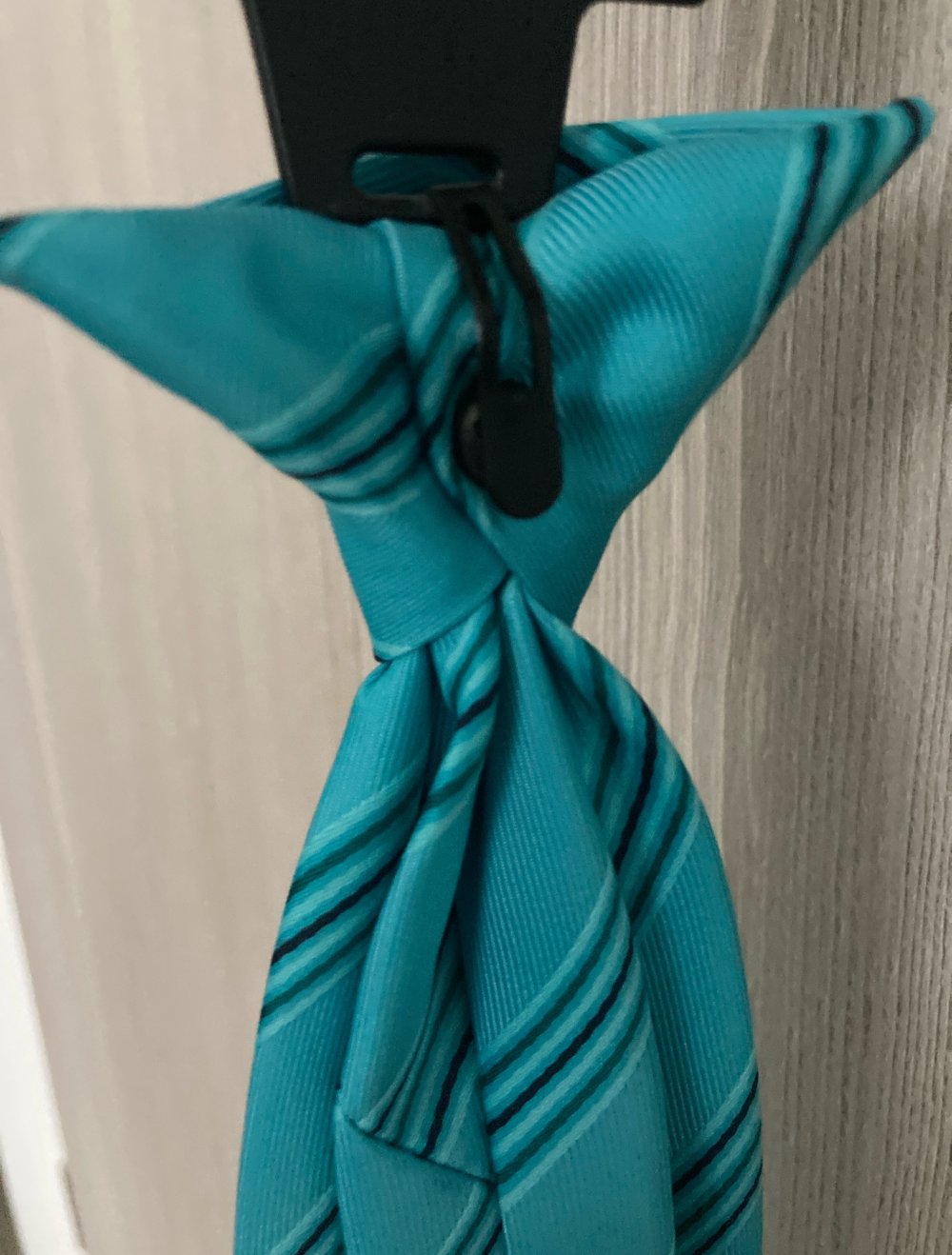 Krawatte von C&A Canda Türkis blau