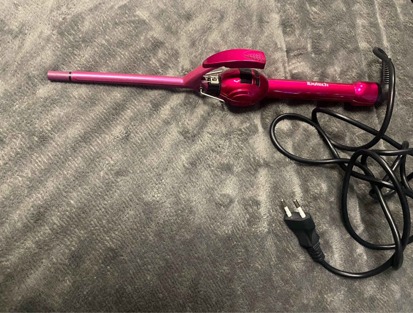 Pinker Lockenstab