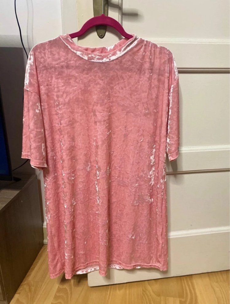 top Shop Barbie Farbe oversize Shirt