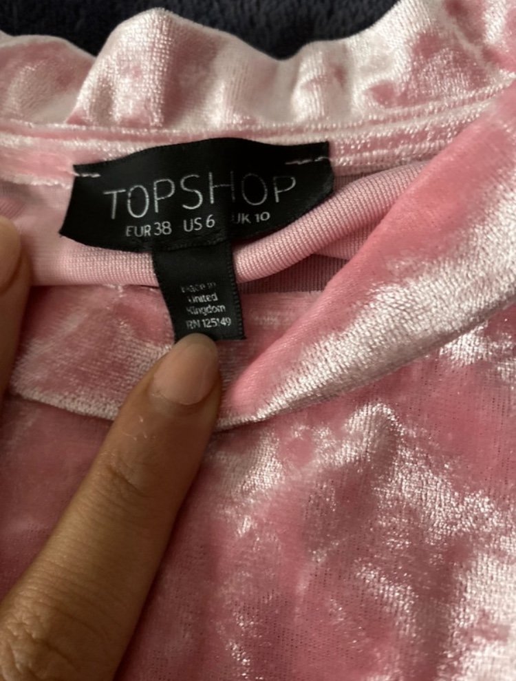 top Shop Barbie Farbe oversize Shirt