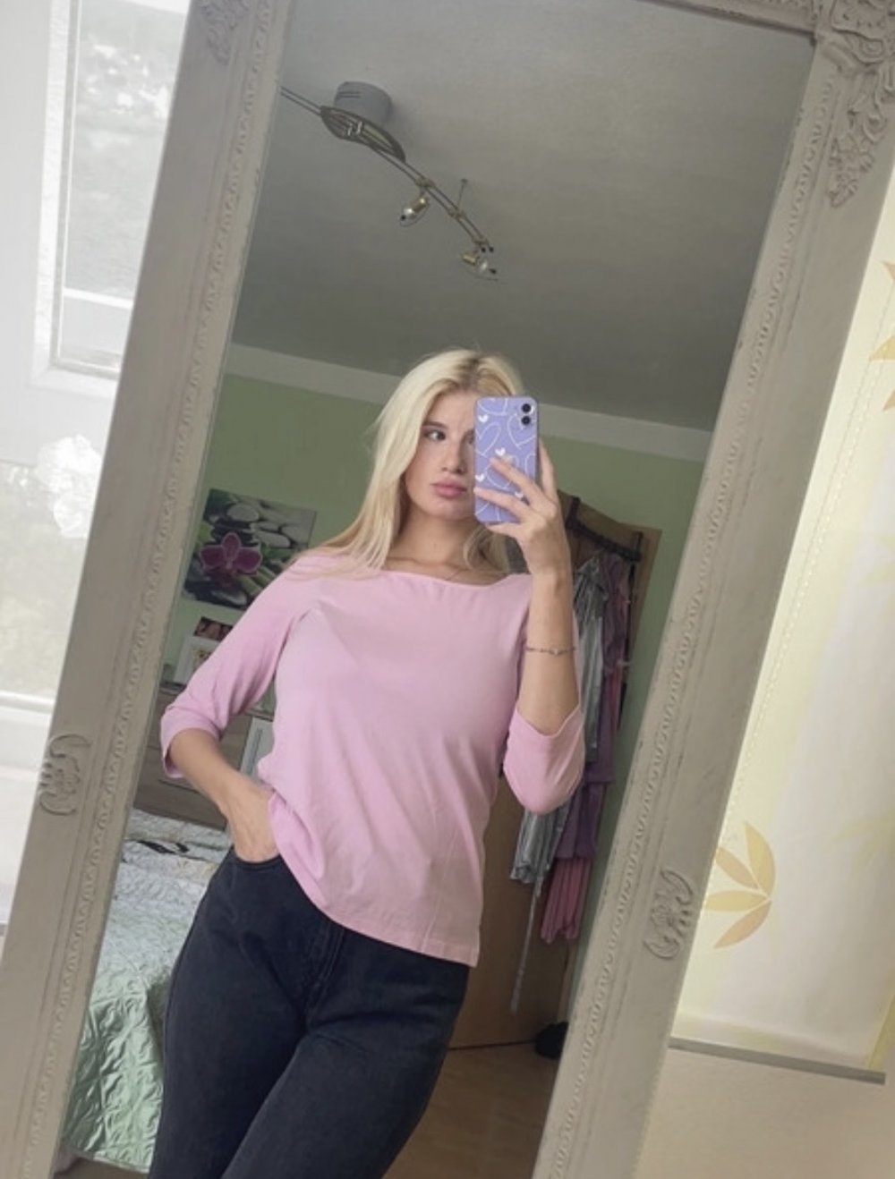 rosa 3/4 Arm Shirt