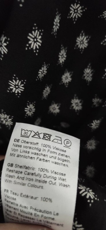 Gemustertes Maxikleid