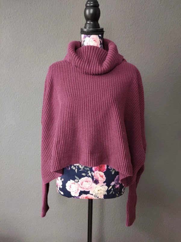 Strickpullover cropped