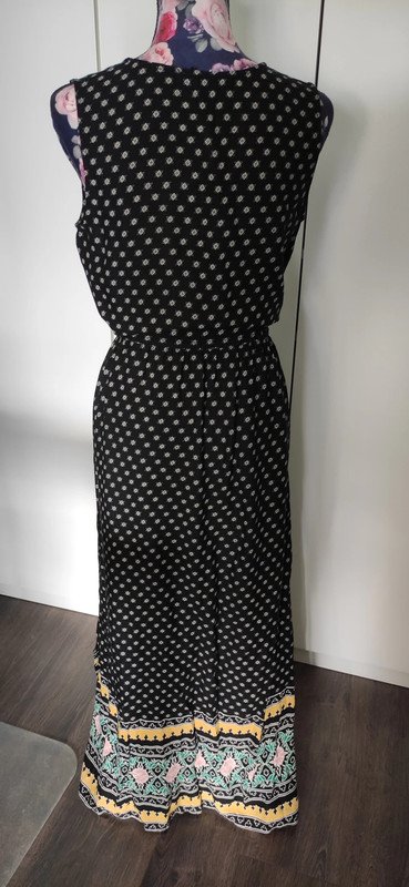 Gemustertes Maxikleid