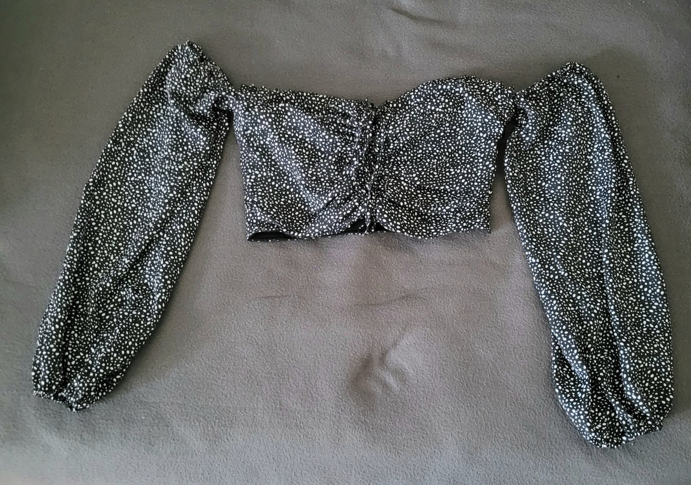 Pamela reif x na-kd Schulterfreie bluse Größe S