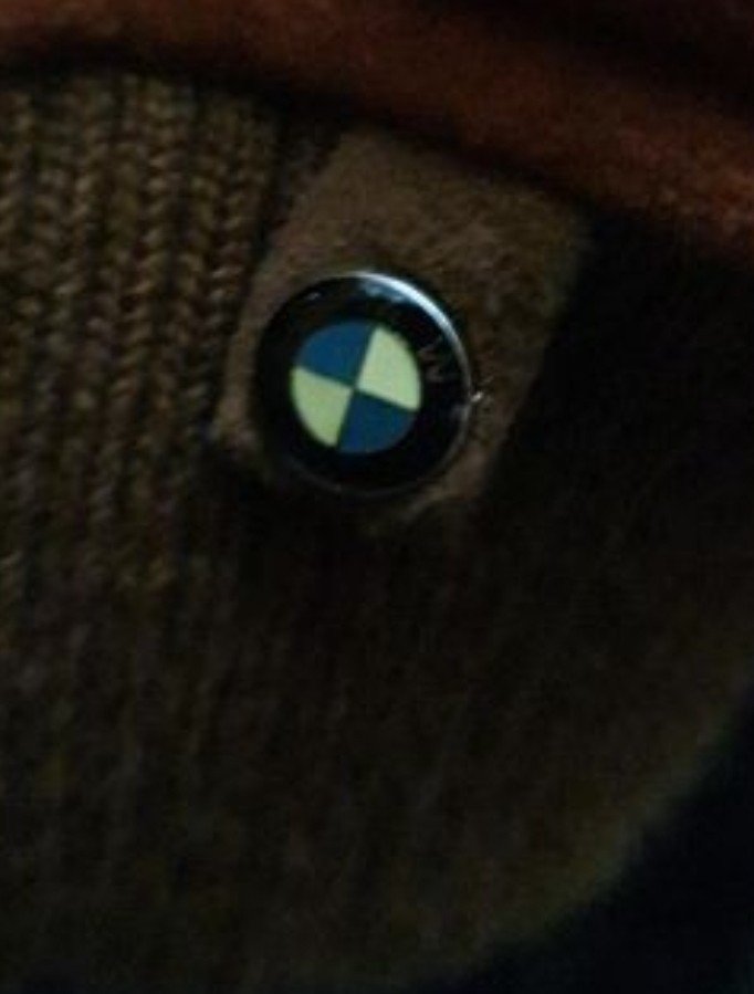 true vintage original Retro BMW M style echtes leder gr.Xl