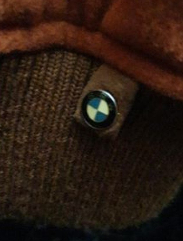 true vintage original Retro BMW M style echtes leder gr.Xl