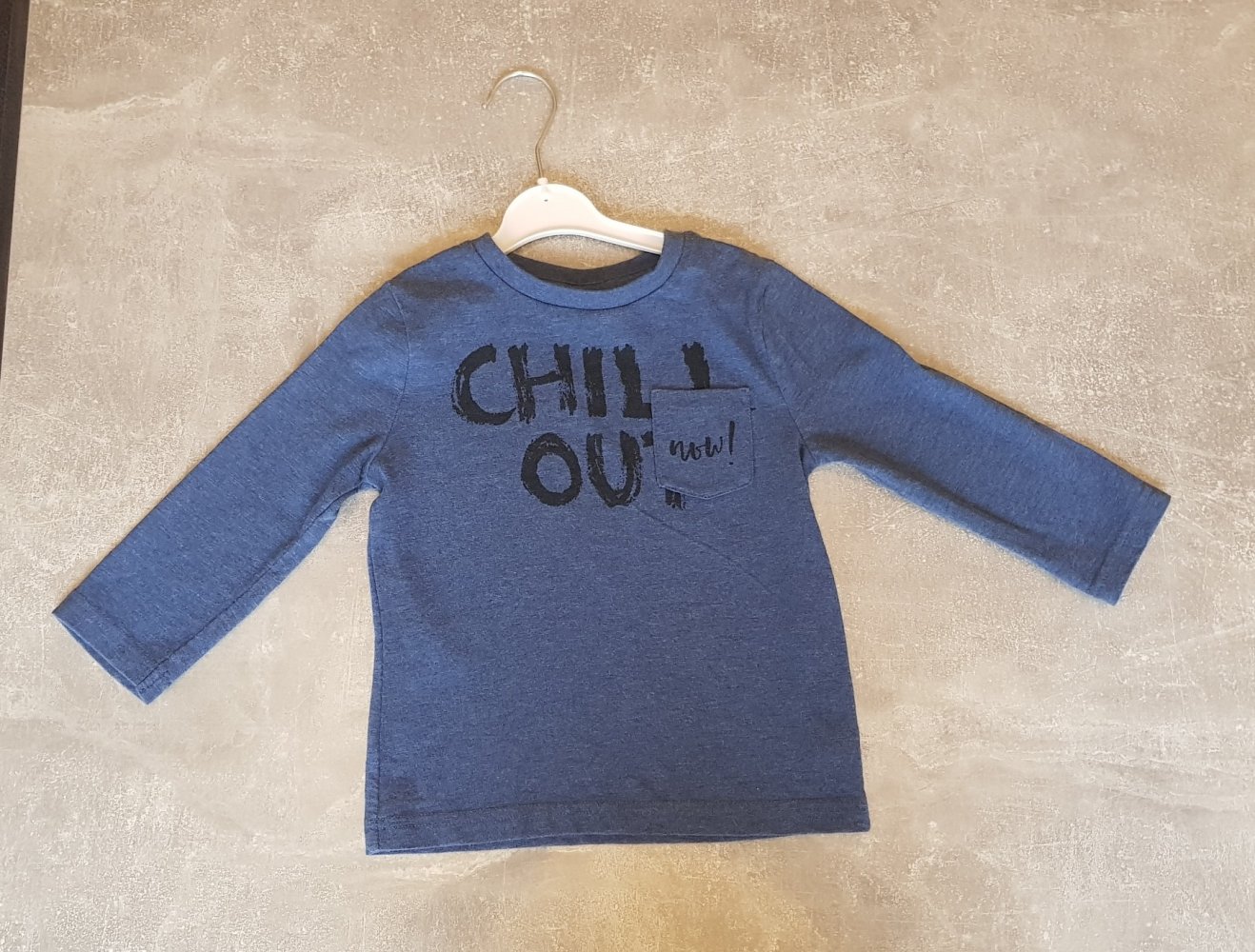 Langarmshirt Gr.98 #Topolino #marineblau