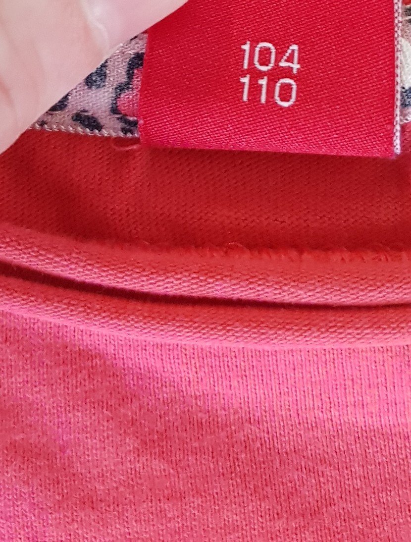 Langarmshirt Gr.104/110 #Herzek #Pailletten