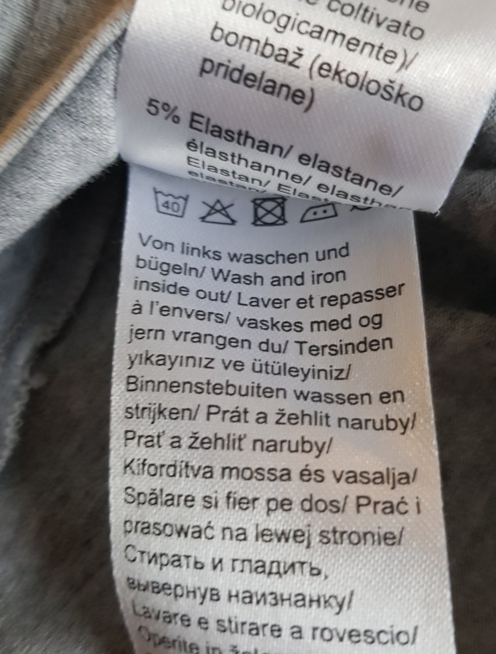 Langarmkleid  Gr.98/104 #Tchibo # grau # Zebra #meliert