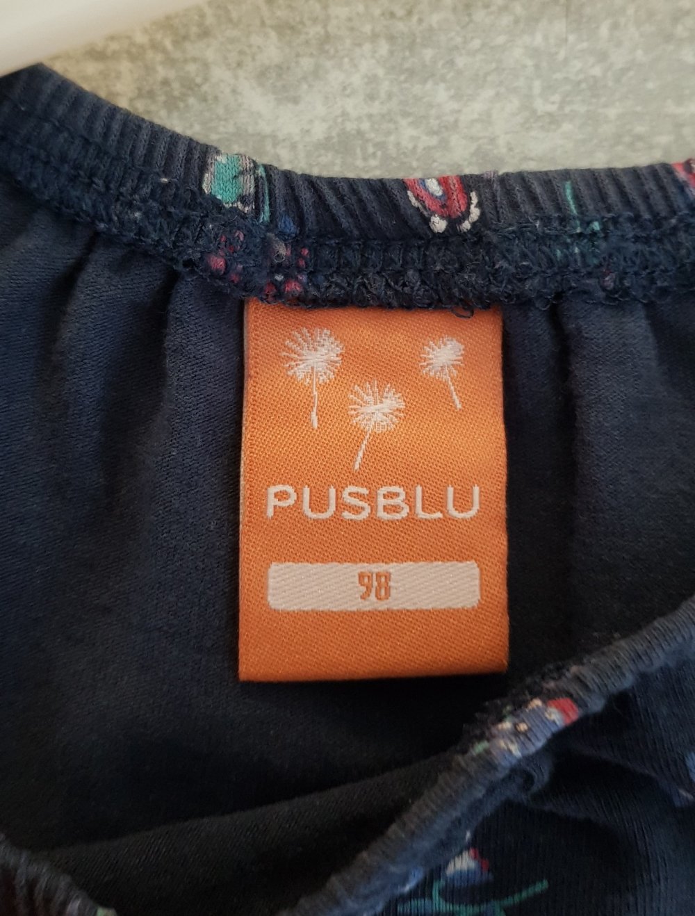 Pusblu Langarmkleid Gr.98 #rosen #blumen