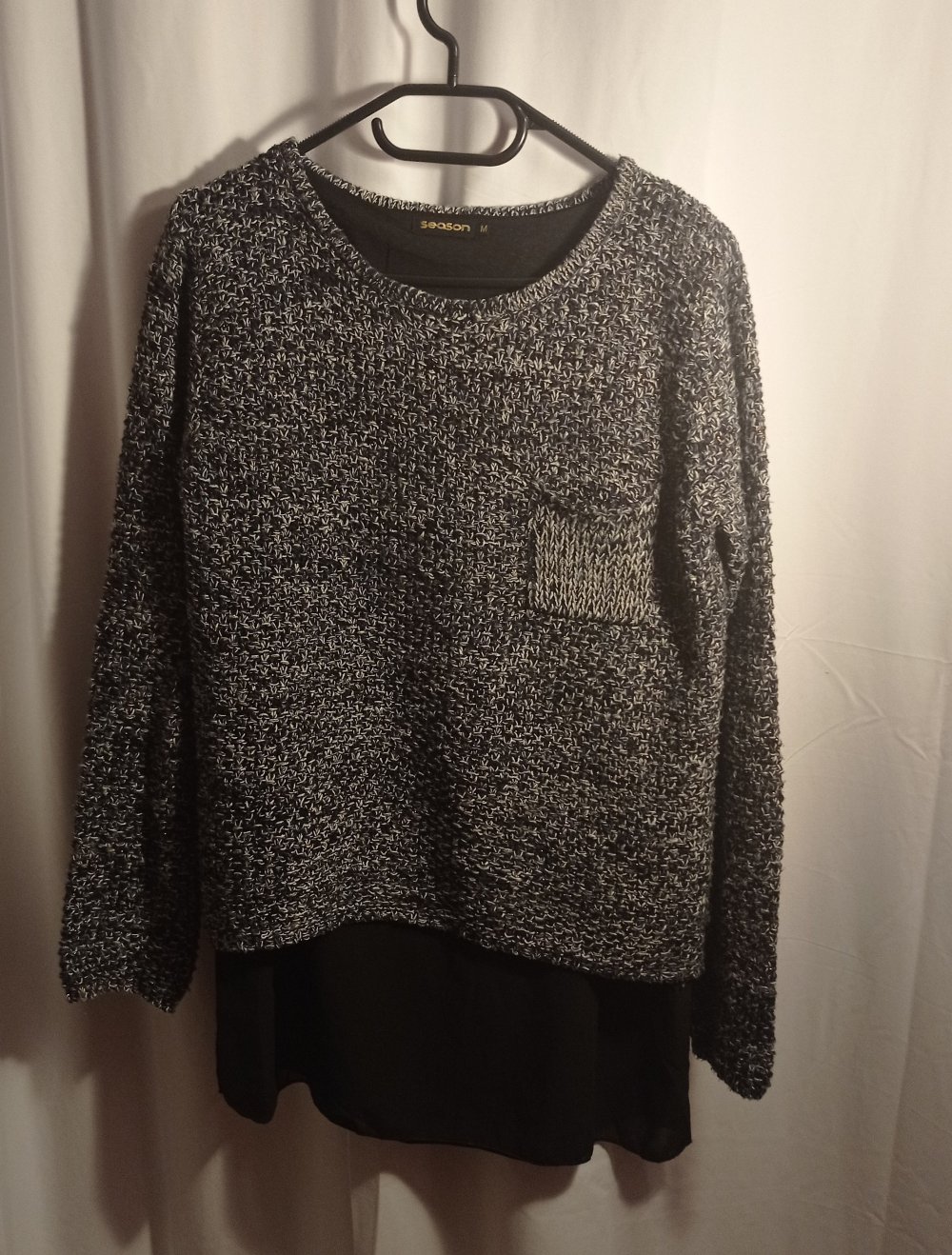 Pullover damen gr.m grau von Season NEU