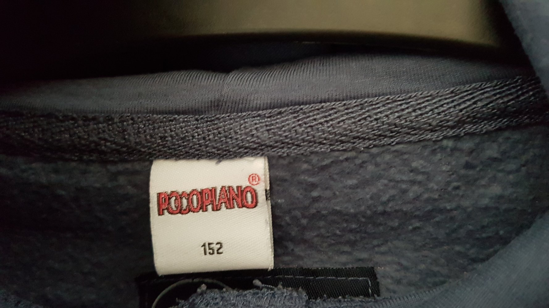 blauer Hoody Größe 152 von Pocopiano