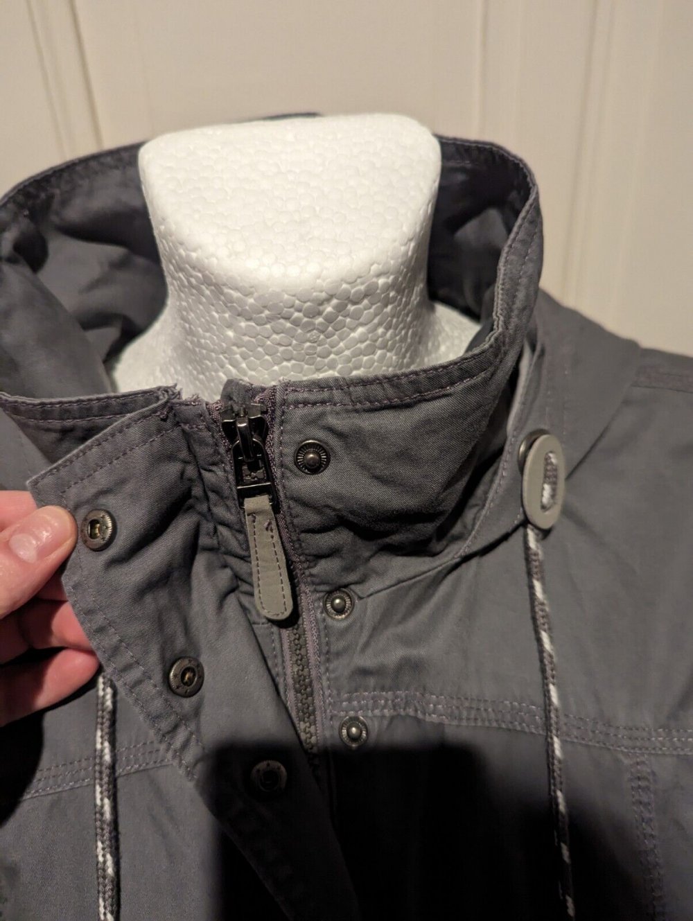 Gina Benotti Parka khaki/grau Größe 40 *Neuwertig*