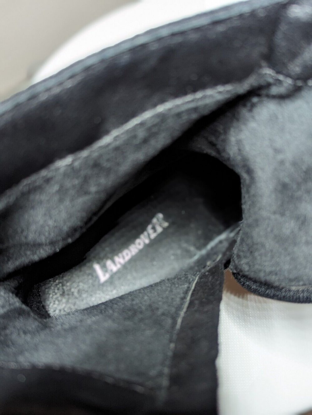 Gefütterte Landrover Stiefel Schwarz Wildleder Größe 38 *Neuwertig*