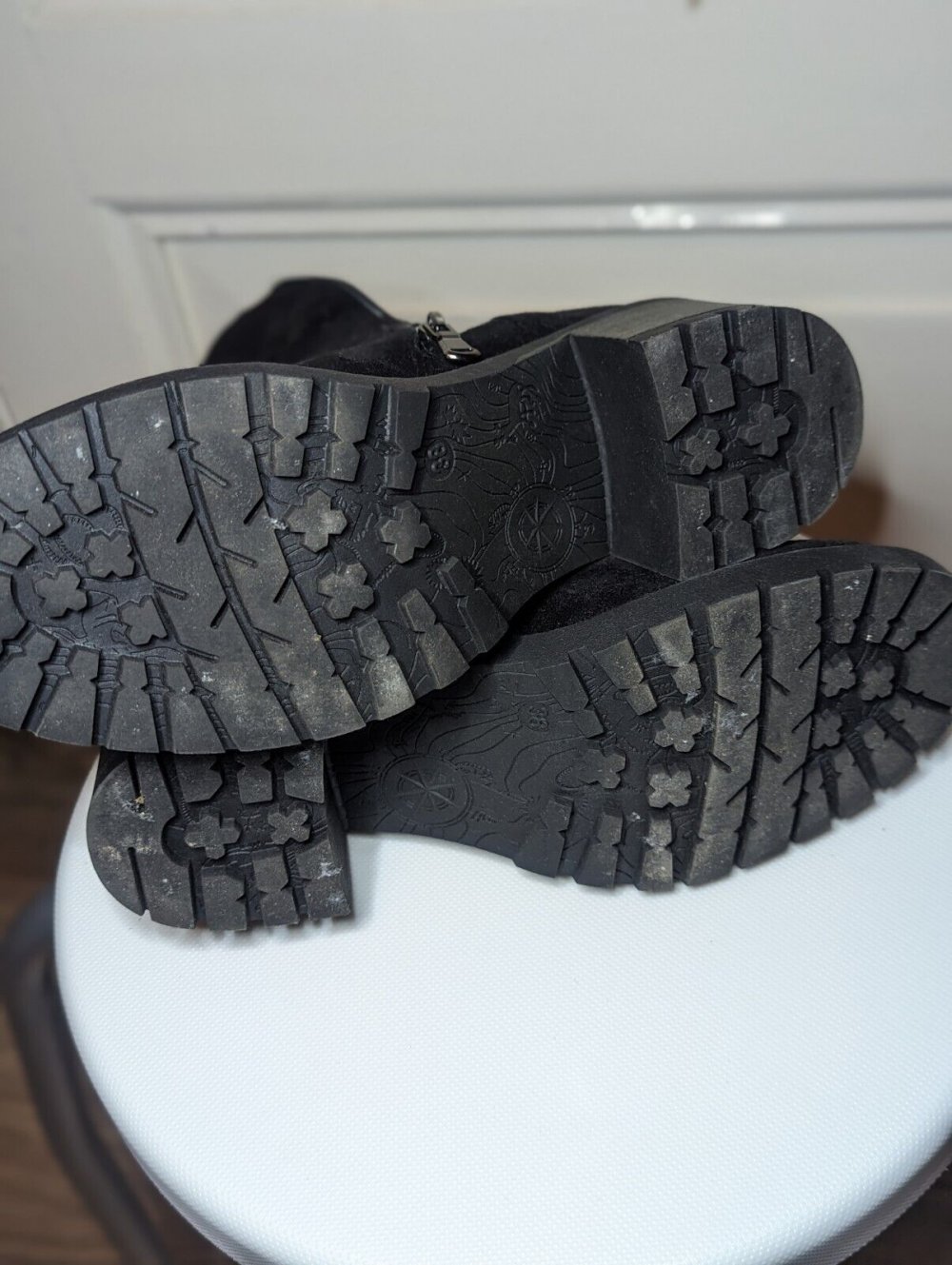 Gefütterte Landrover Stiefel Schwarz Wildleder Größe 38 *Neuwertig*