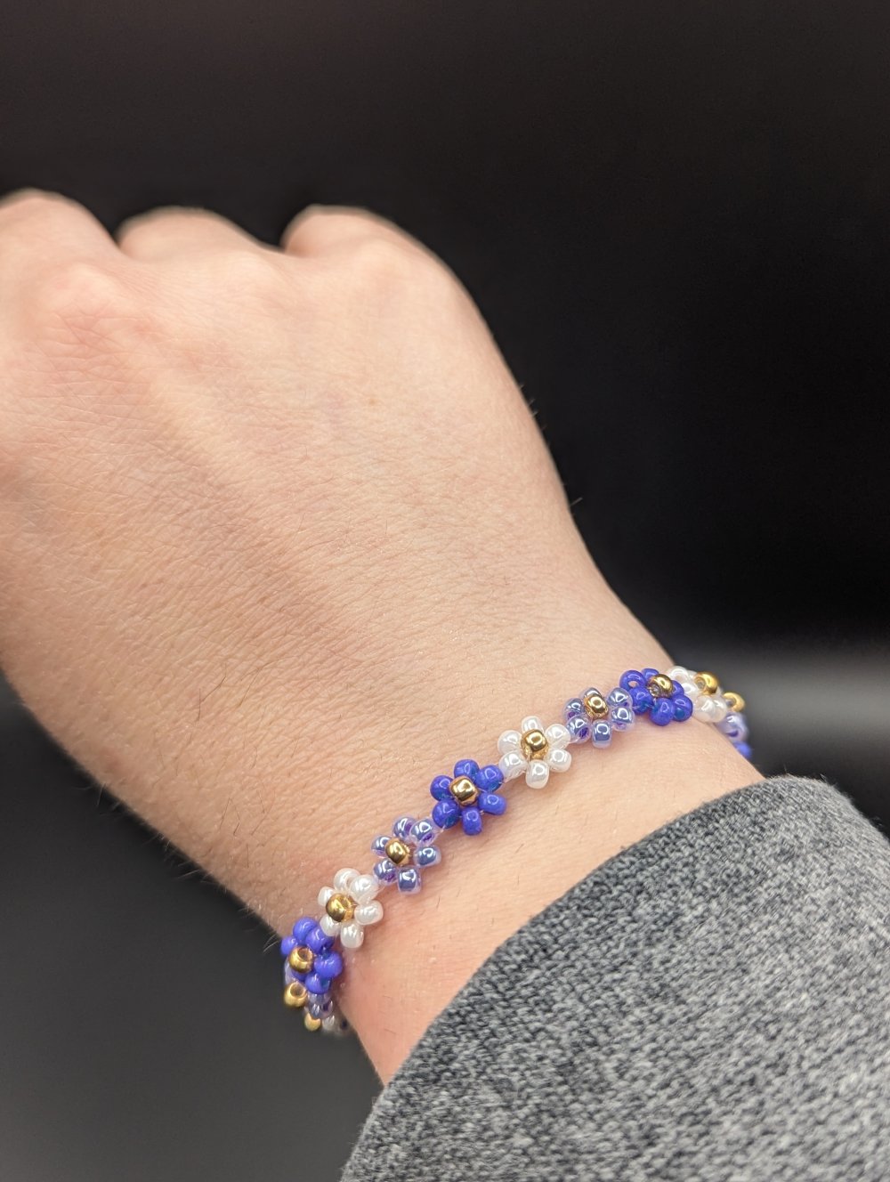 Blümchenarmband *Handmade*