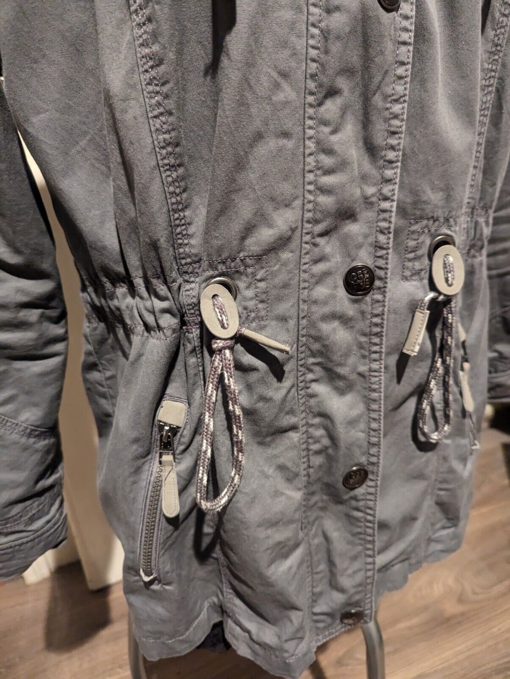 Gina Benotti Parka khaki/grau Größe 40 *Neuwertig*