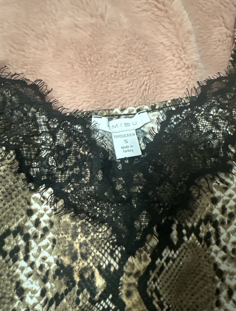 top mit spitze
