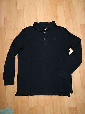 Poloshirt langarm Gr. 164