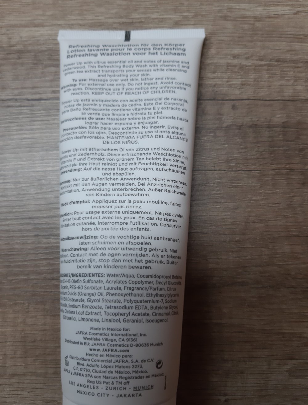 Jafra spa Body Wash