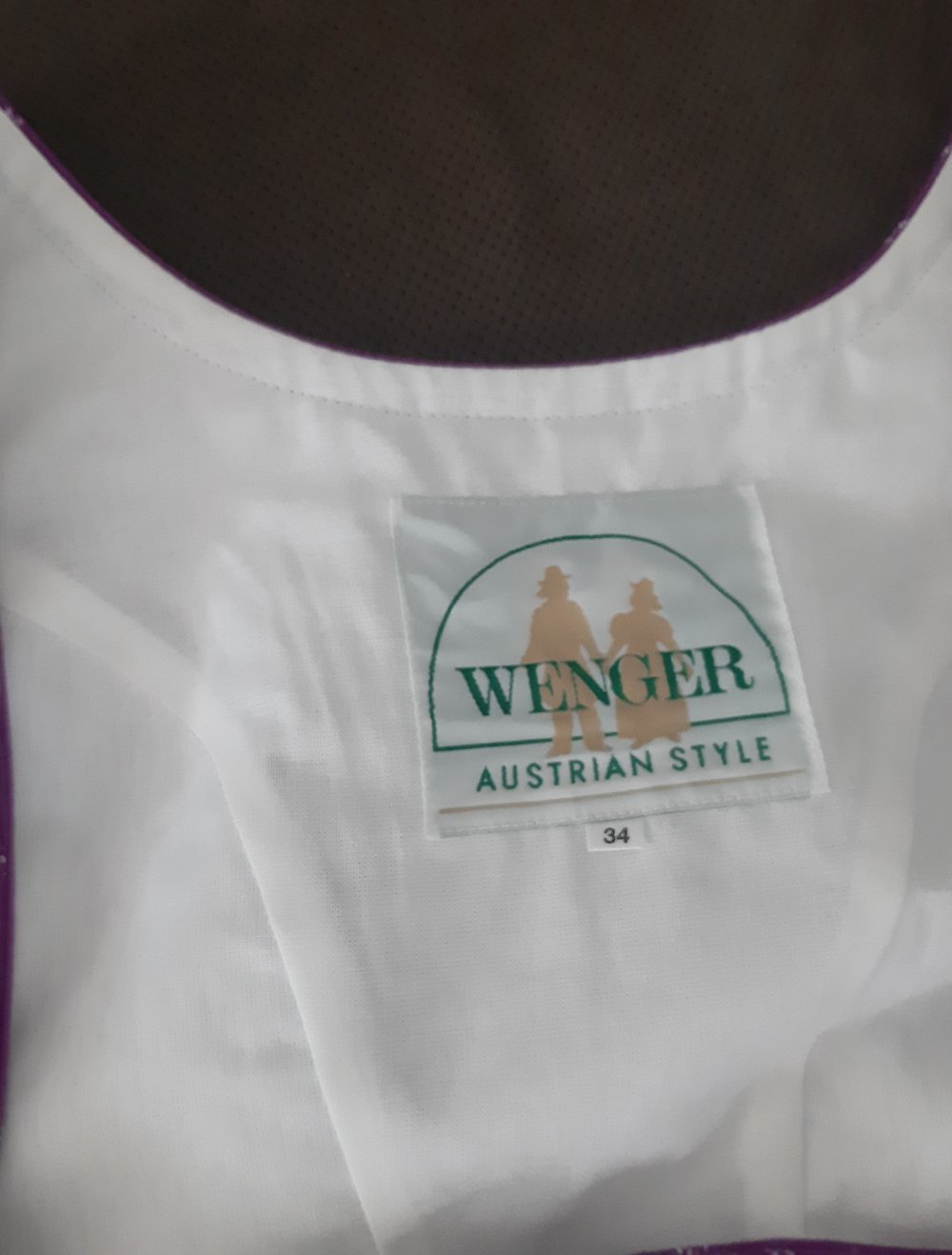 Dirndl Wenger Austrien Style Gr.34 / Bluse Country Line Gr.32