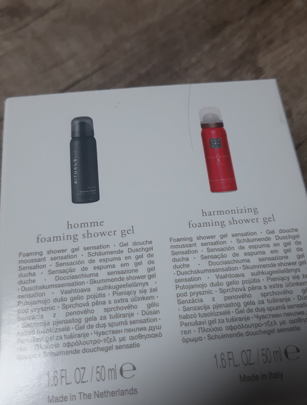 Rituals of Ayurveda shower gel duo