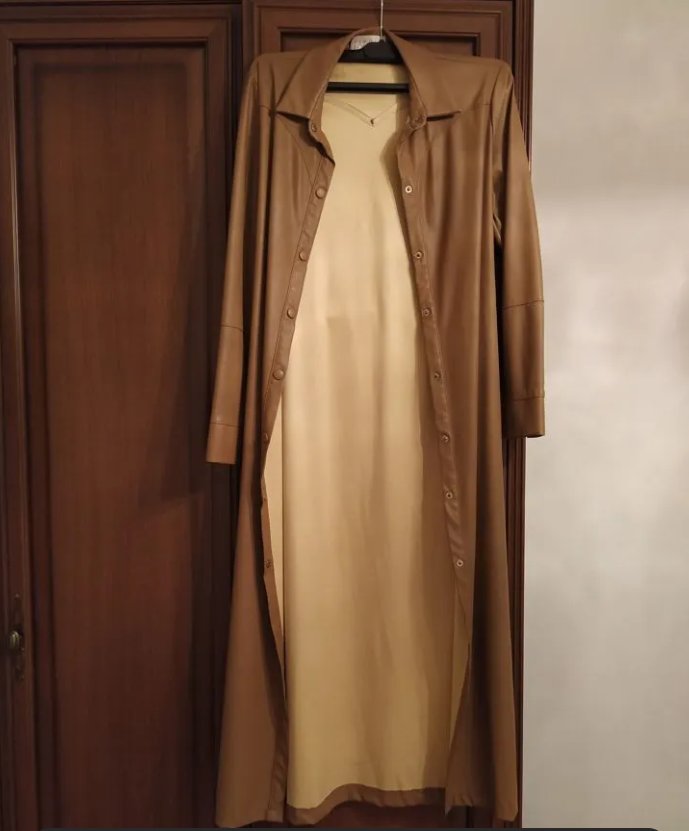 Lederkleid 