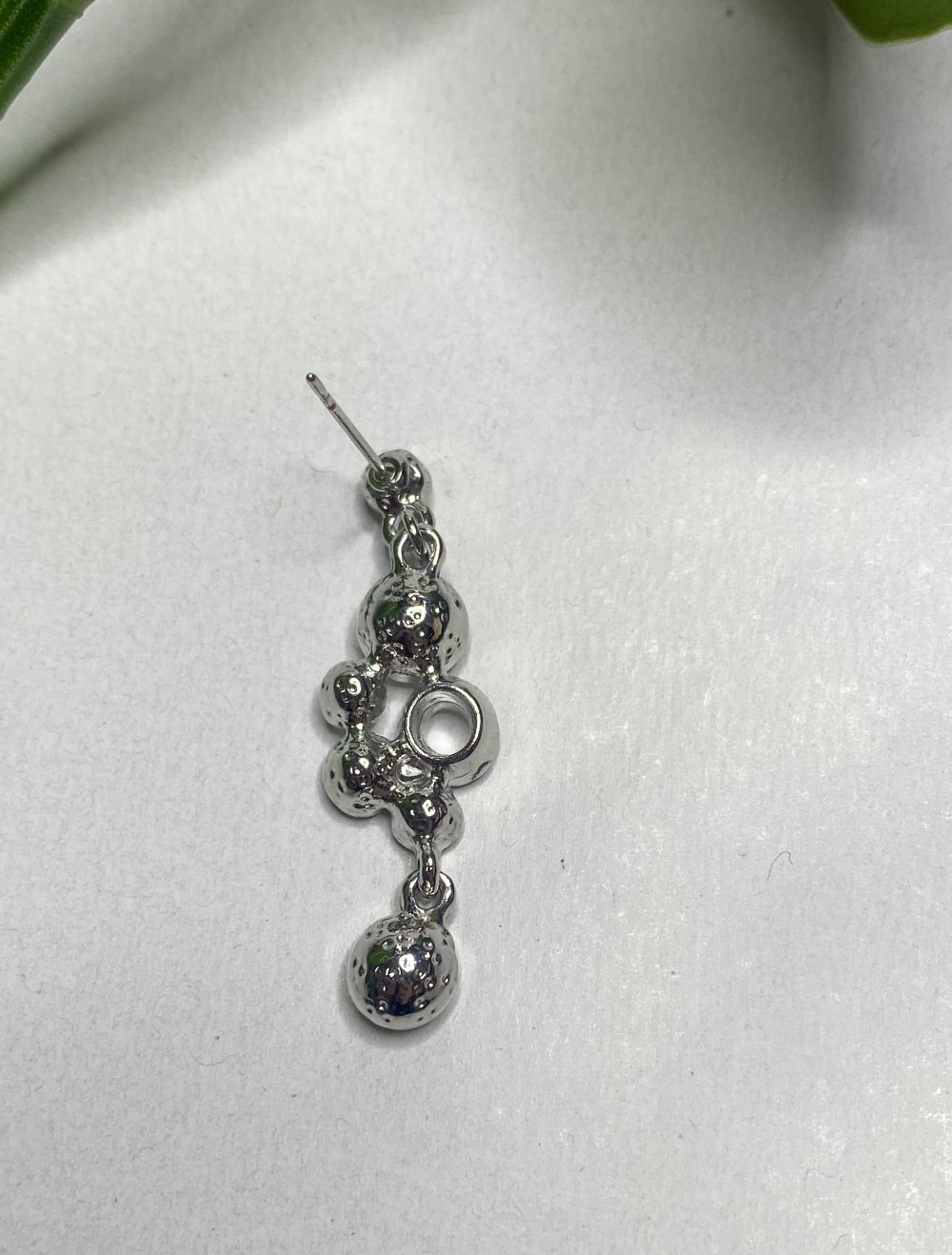 Silber Ohrring Strassteine