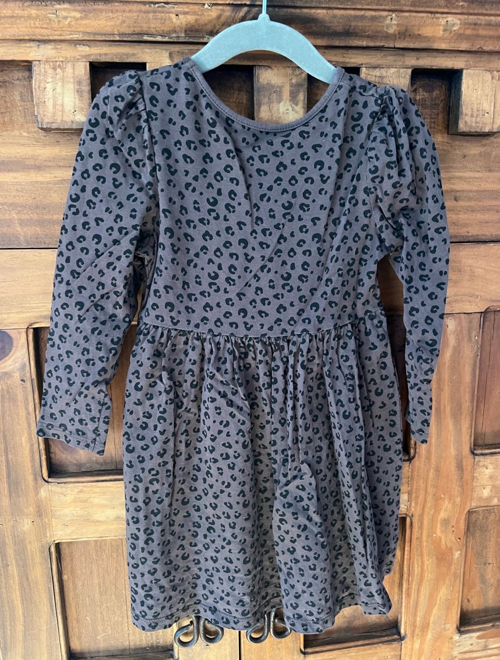 Kleid in Leoparden Look braun 98/104