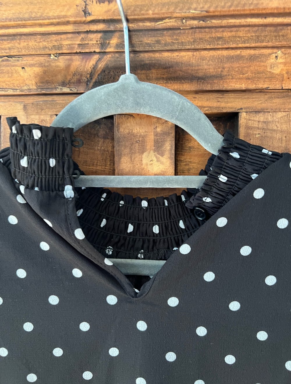 Kleid mit Punkten in Größe M/L