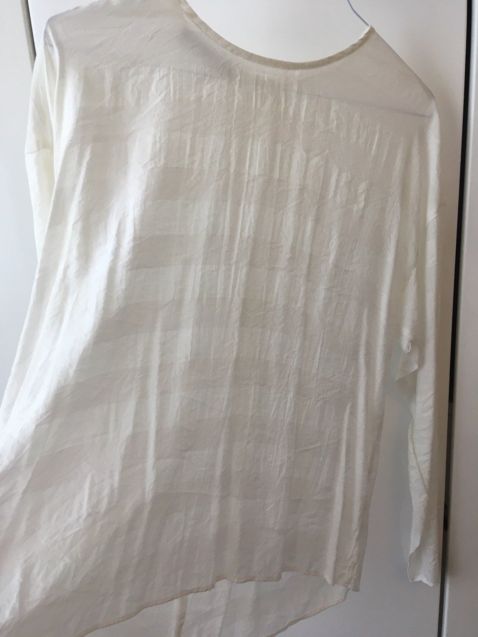 Leichte weiße Bluse
