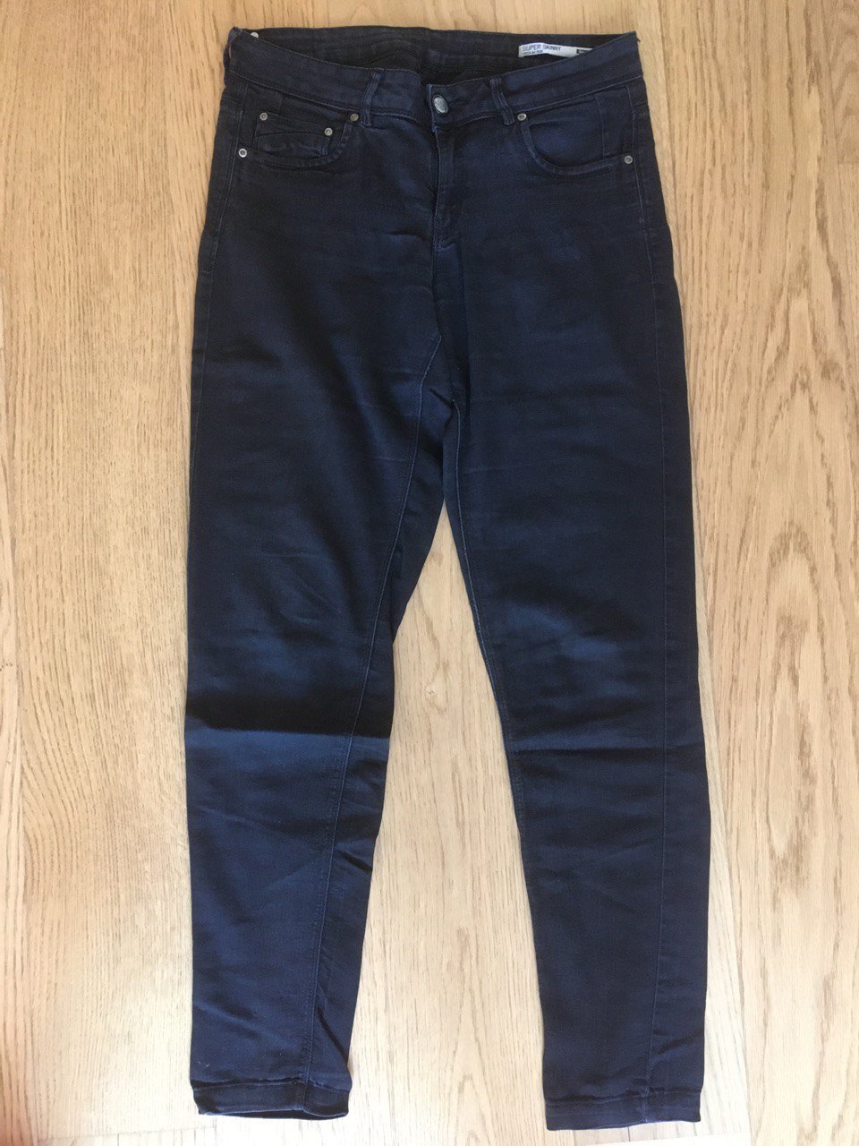 Schwarze skinny Jeans