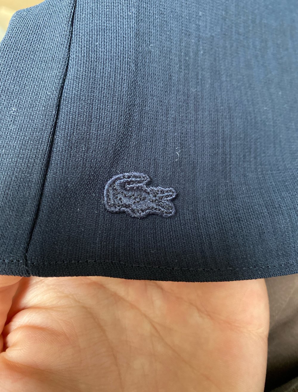 Blaues Lacoste Top