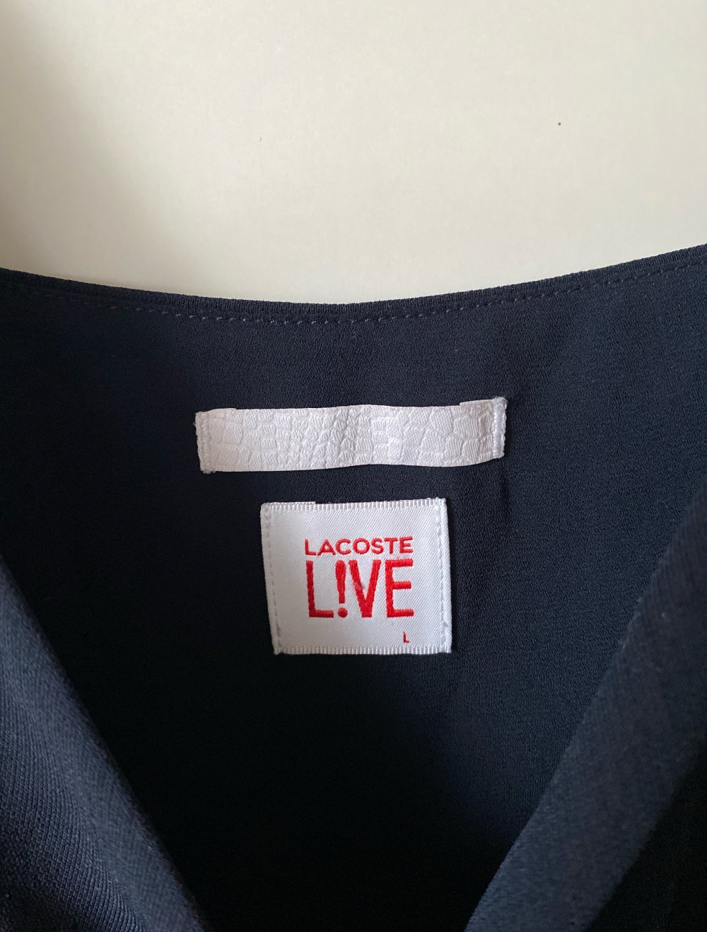 Blaues Lacoste Top