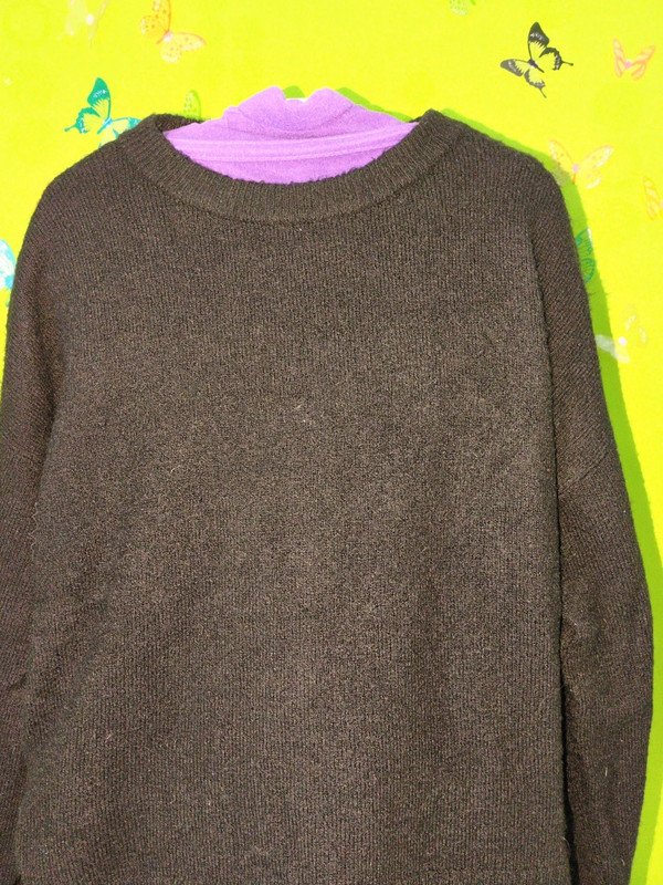 schwarzer Pullover Gr.M