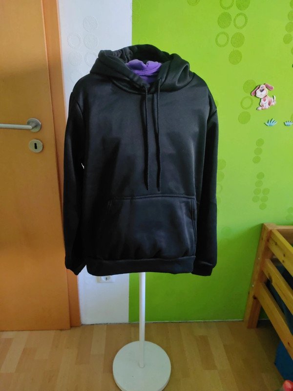 schwarzer Hoodi/ Kapuzenpulli Gr.164