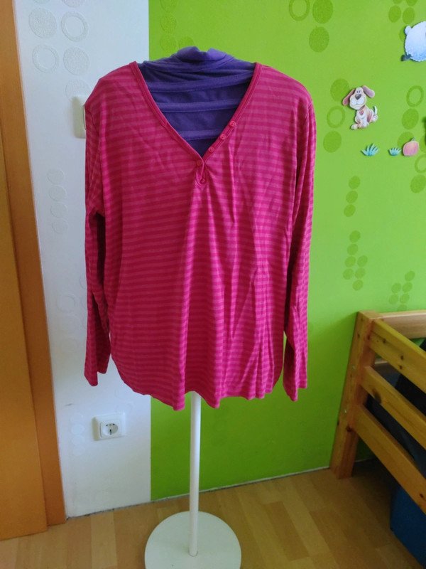 pinkes LA-Shirt Gr.44/46